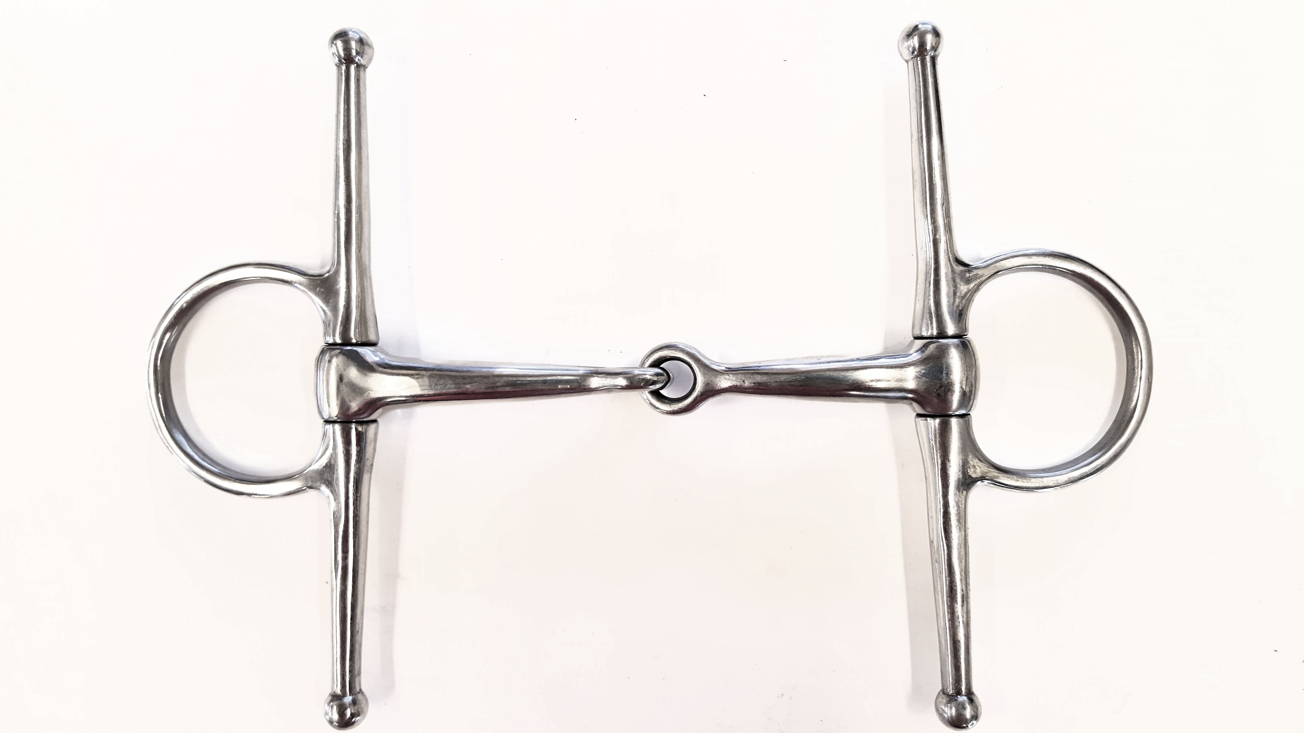 1/2" Stainless Steel tapered Smooth Bar Snaffle