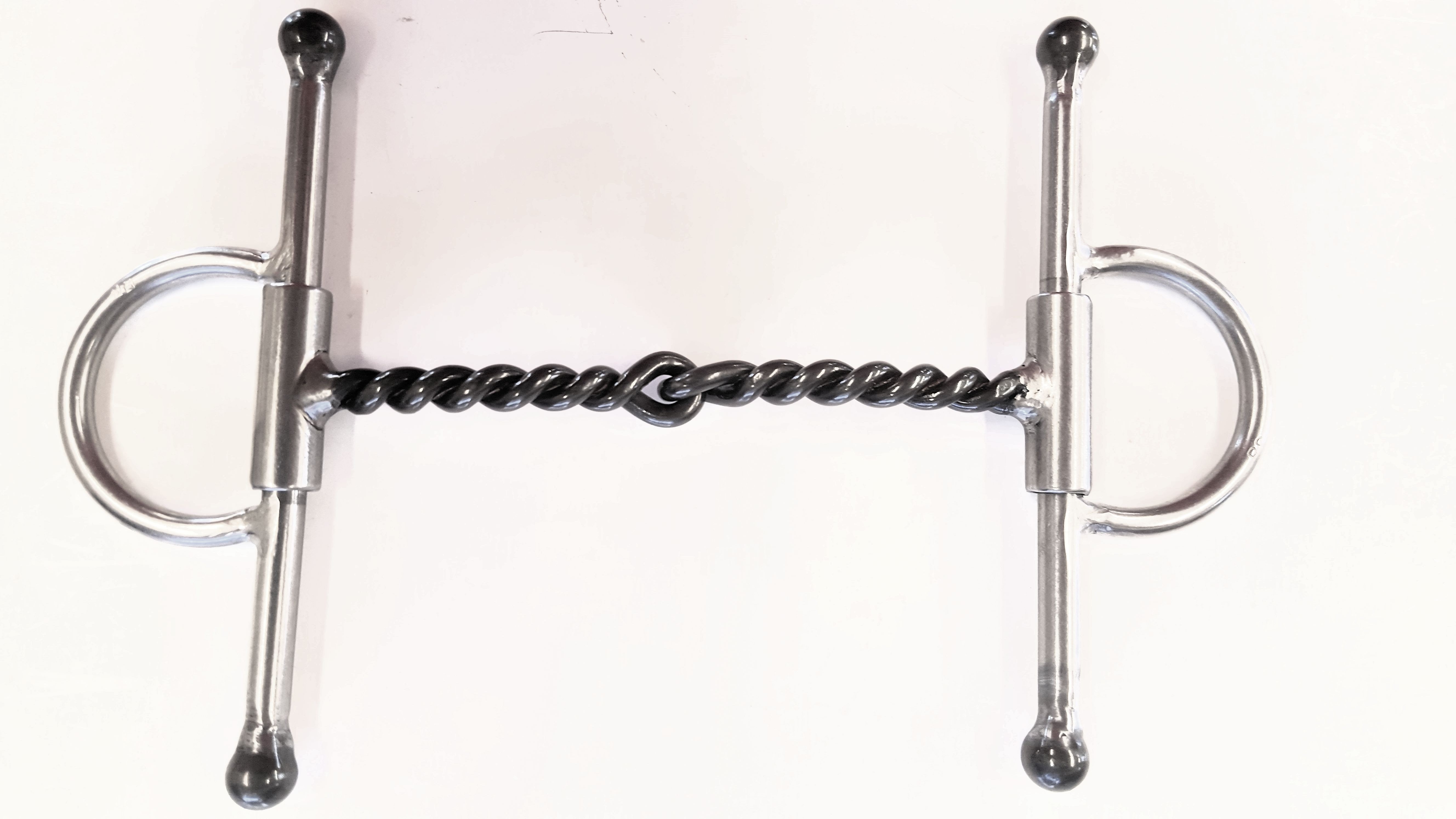 1/4" TWISTED WIRE SNAFFLE