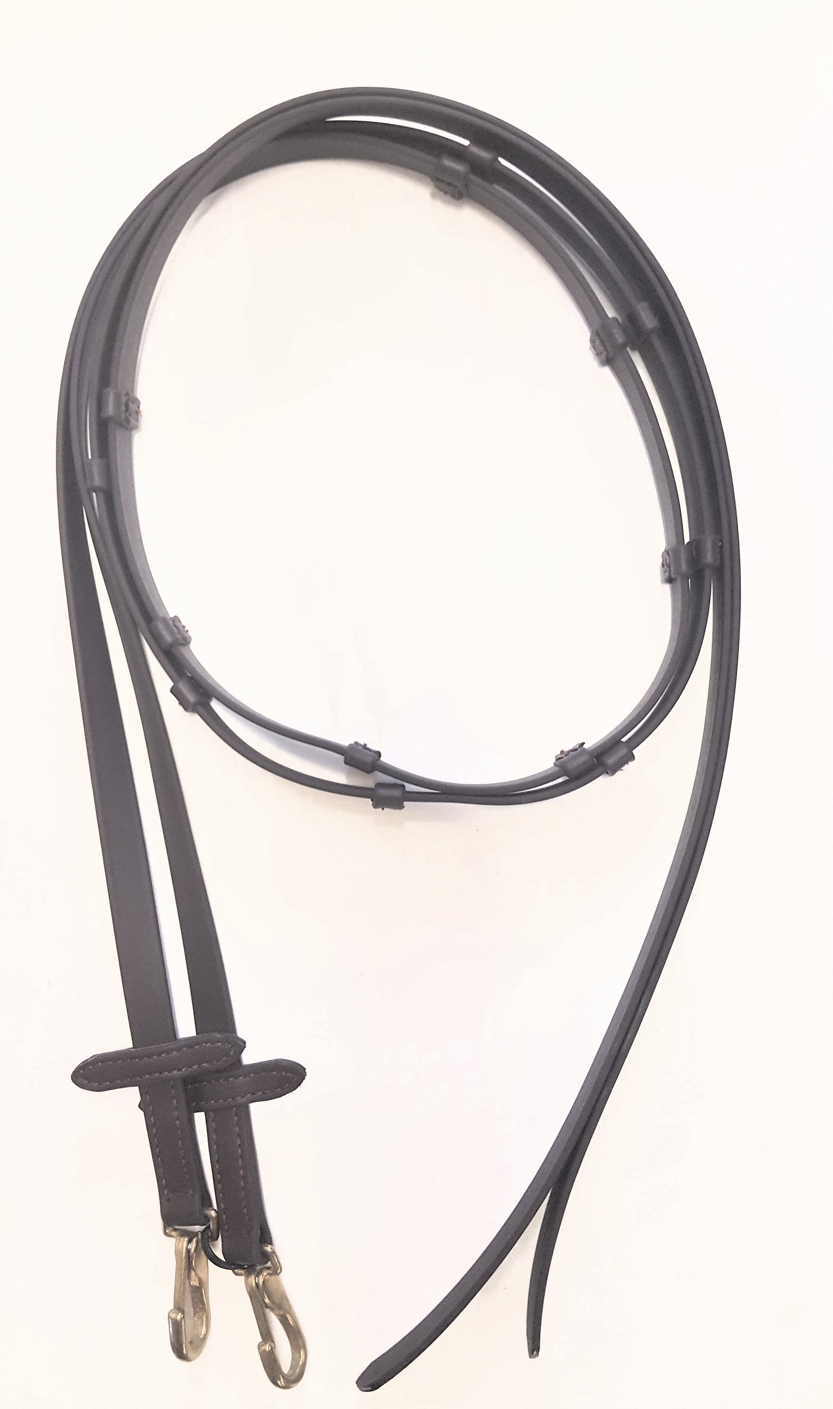 7' Beta Smooth Reins with Knobs