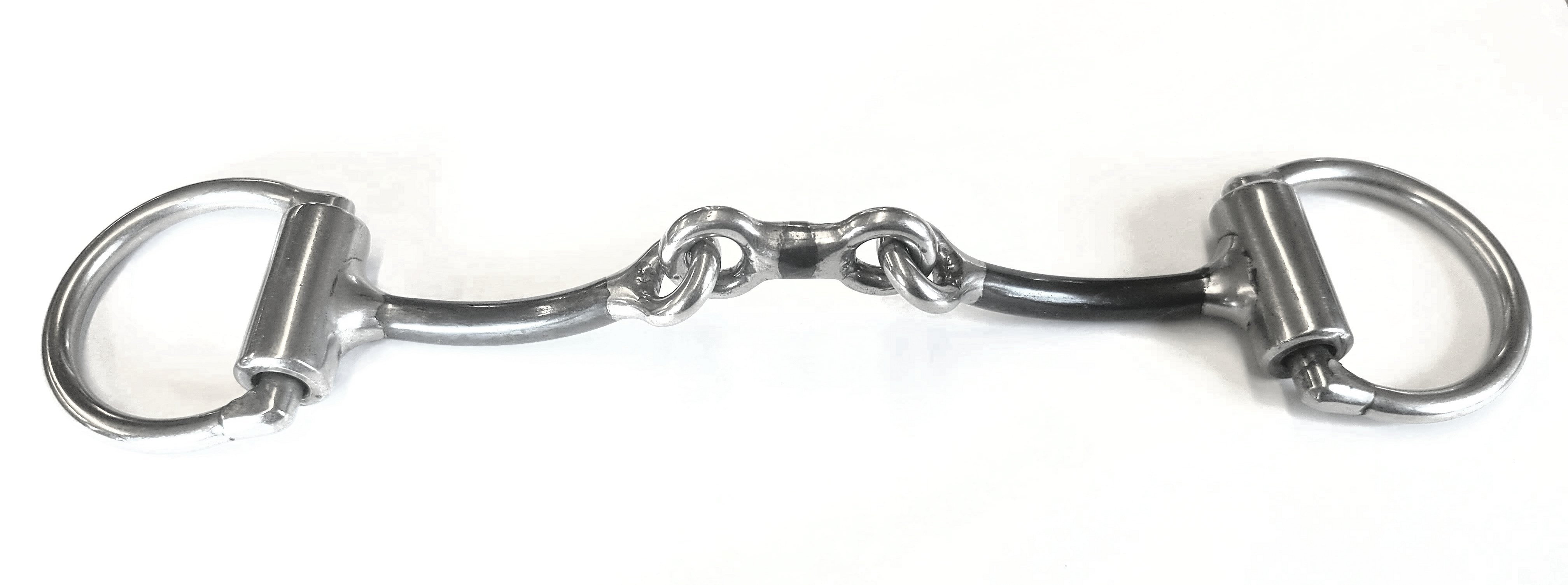1/4" Smooth Snaffle with dogbone in the center