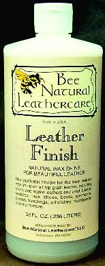 Bee Natural Leathercare Leather Finish