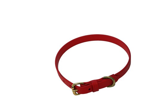 Dog Collar 3/4" wide  - Red
