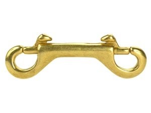 Solid Brass 4"  Double Snap