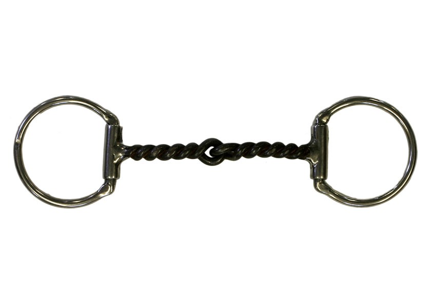 1/2" Twisted Wire Snaffle
