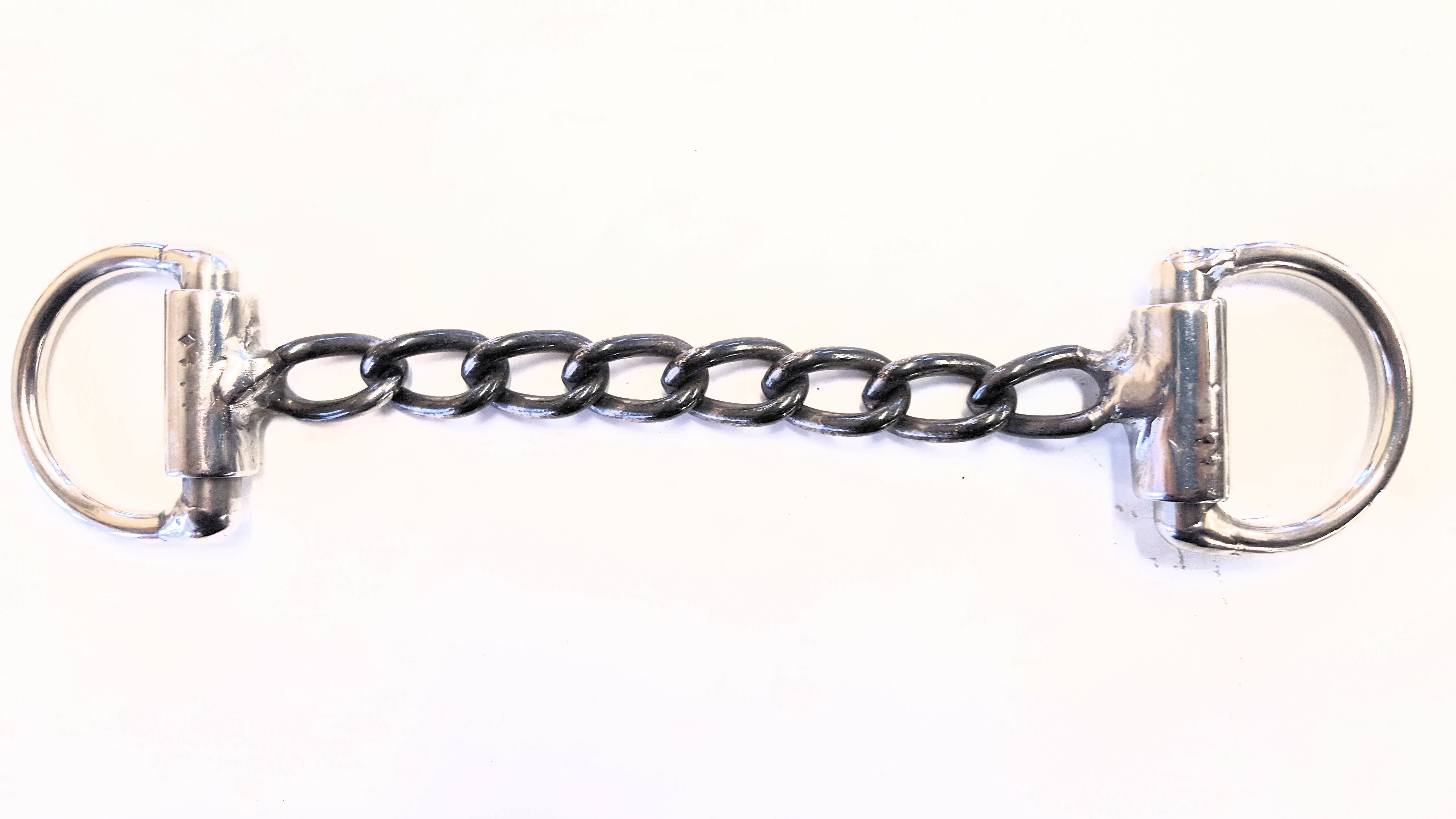 1/2" Chain Mouthpiece D-Ring Bradoon