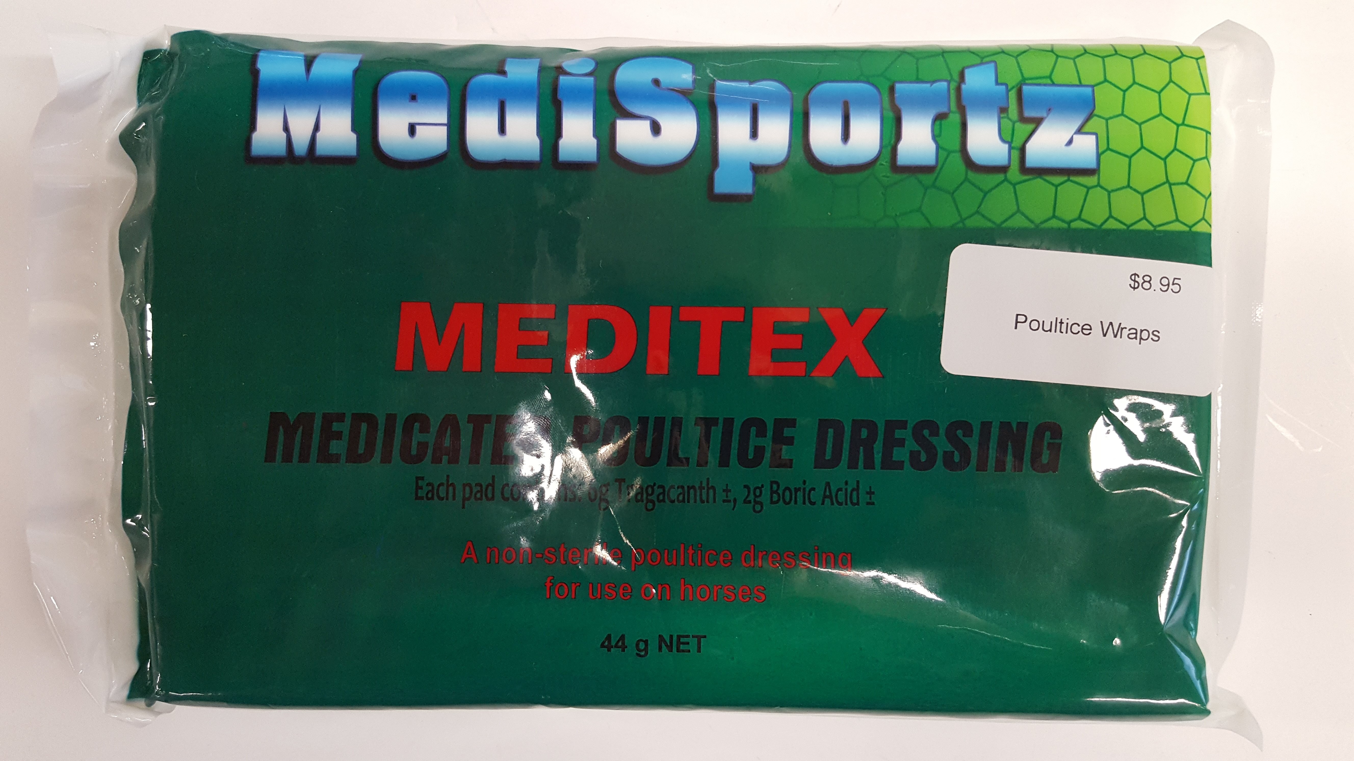 MEDISPORTZ MEDITEX POULTICE DRESSING 