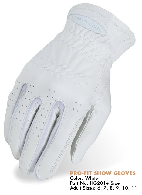 HERITAGE PRO-FIT SHOW GLOVES