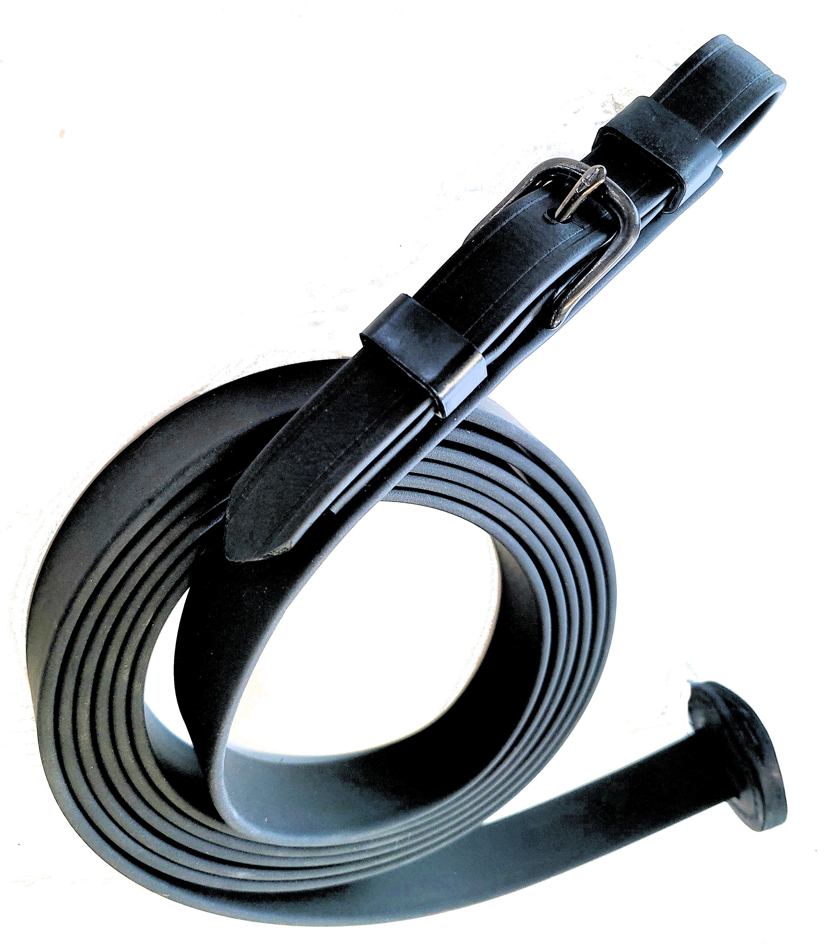 Beta Lead with Buckle - 1" Wide -  Brass, Silver or Black Chrome Buckle
