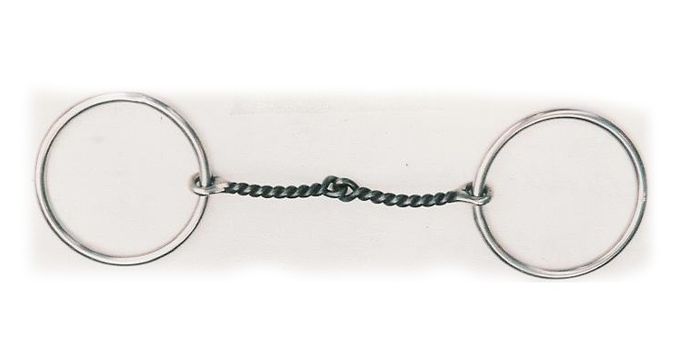 1/4" Twisted Wire Snaffle 