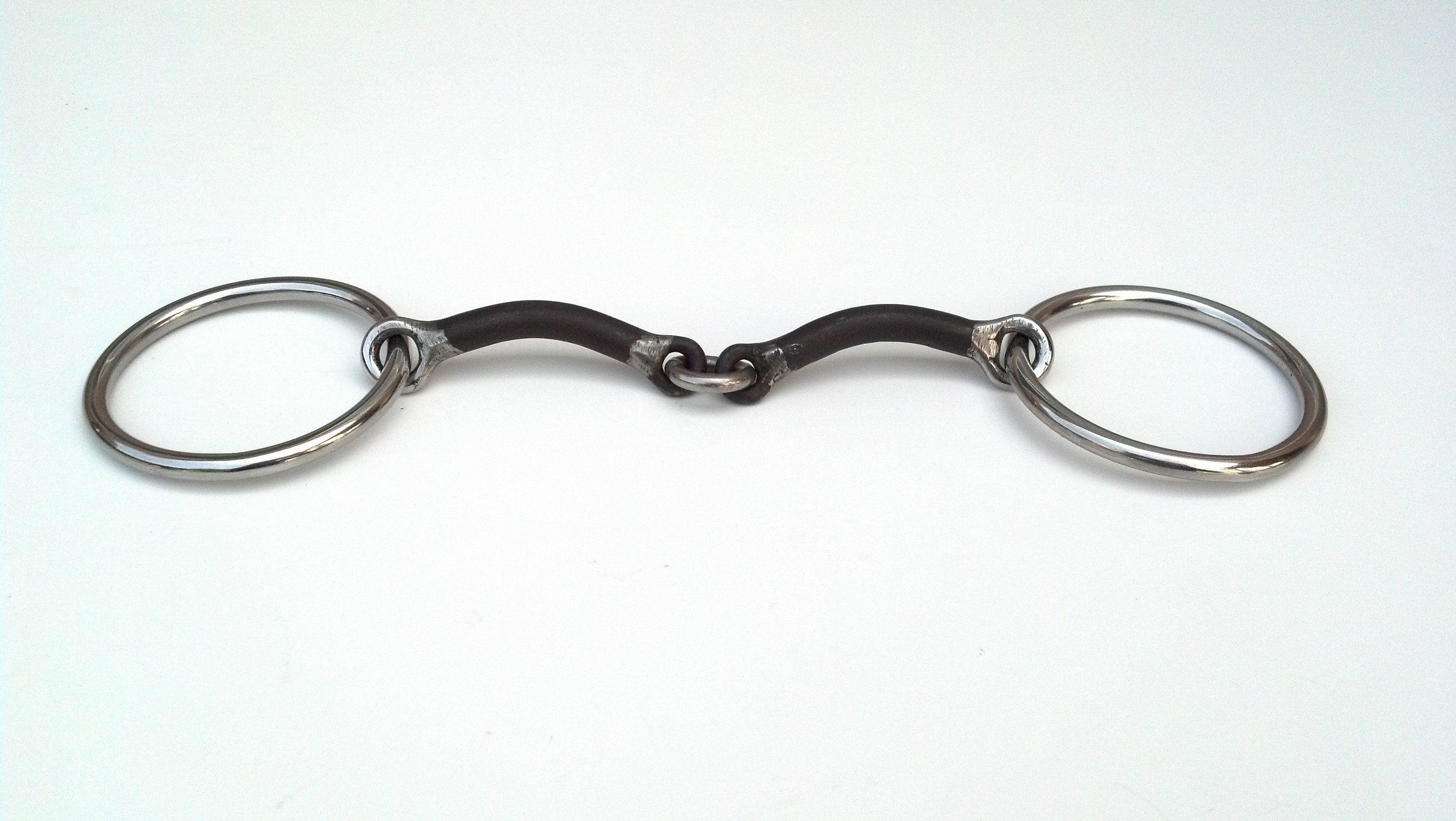 3/8" Smooth Snaffle w/O-Ring Center