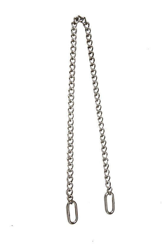 3.0 World's Finest  Silver-Plated Solid Brass Show Chain 