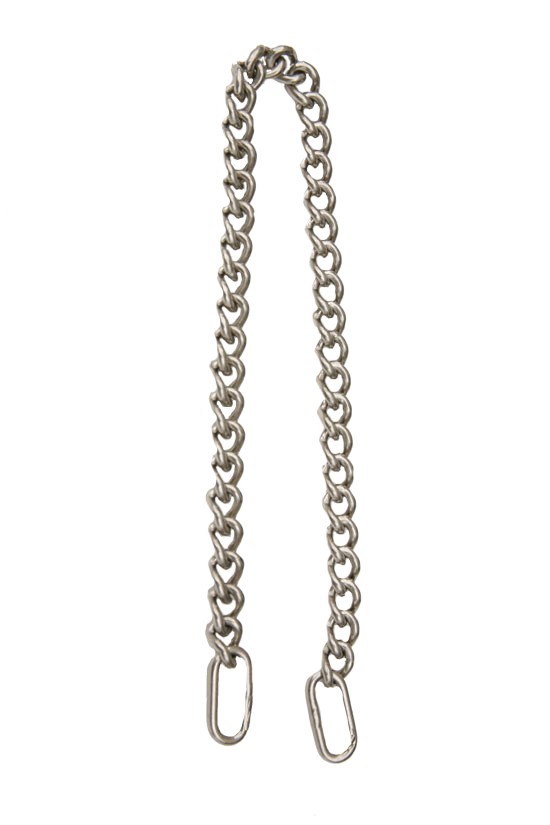 4.0 World's Finest Silver-Plated Solid Brass Show Chain 