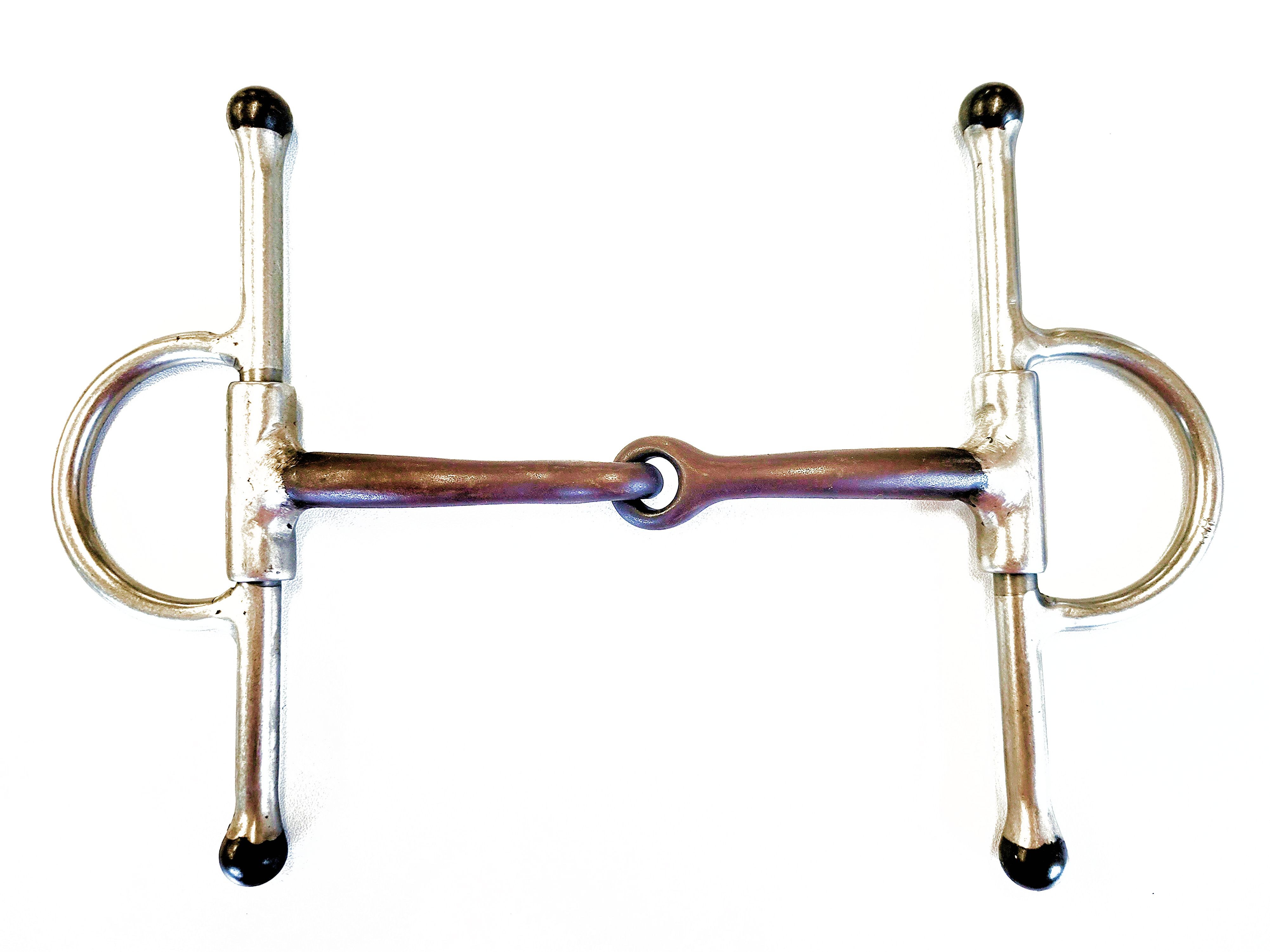 3/8" SMOOTH TAPERED SNAFFLE