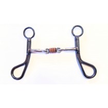 3/8" Bar with copper wrapped Dog bone center with 6" cheek