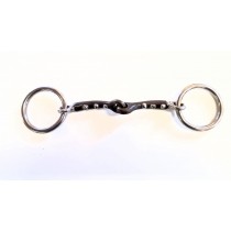 3/8" Washboard snaffle with 2" rings