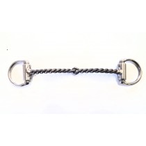 1/4" Twisted Wire Snaffle Bradoon