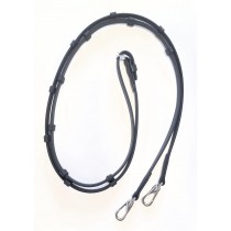 Beta Smooth English Reins with Knobs.  With Buckles or Snaps