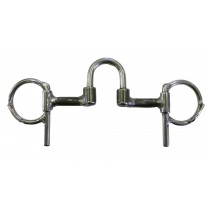 3/8" Bar. 2 1/4" High Port Correction Mouthpiece w/Concealed Loops on Bottom