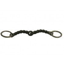1/2" Twisted Wire Snaffle, 1-5/8" Loose rings