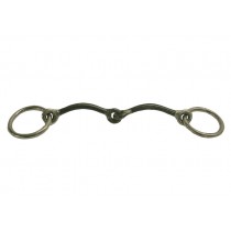 1/4" Smooth Snaffle with 1 1/4" rings Bradooon