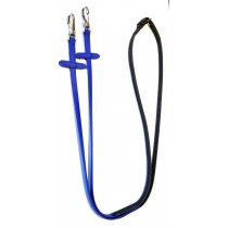 English Reins - 24" Smooth Colored Beta, Super Grip at hands -  Buckles or Snaps