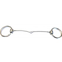 1/8" Twisted Wire Stainless Steel Snaffle