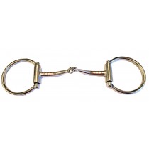 3/8" Tapered Bars, with copper inlay Snaffle