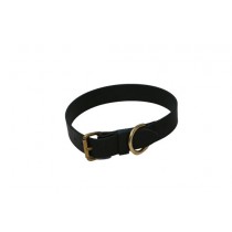 Dog Collar - 1" wide Black or Brown Beta