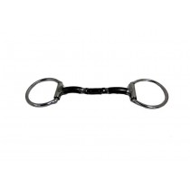 1/2" Smooth Snaffle w/Center Plate