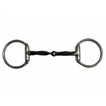 3/8" Slow Twisted Bar Snaffle