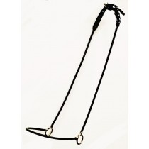 Arabian Cable Show Halter, Plain Nose and Cheeks.  Available in White, Chestnut and Black