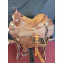 14" Longhorn Martha Josey Barrel Saddle #1010