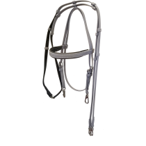 Beta Training Headstall with Padded Brow Band