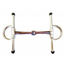 3/8" SMOOTH TAPERED SNAFFLE