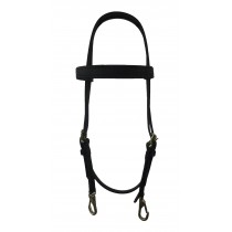 Beta Training Bridle with stainless steel snaps
