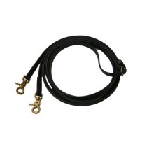 Beta Draw Reins with Center Buckle & Scissor Snaps. Available in many colors